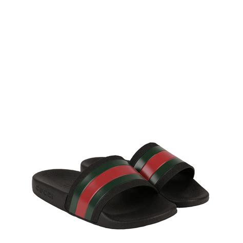 junior gucci sliders|Gucci slides for boys.